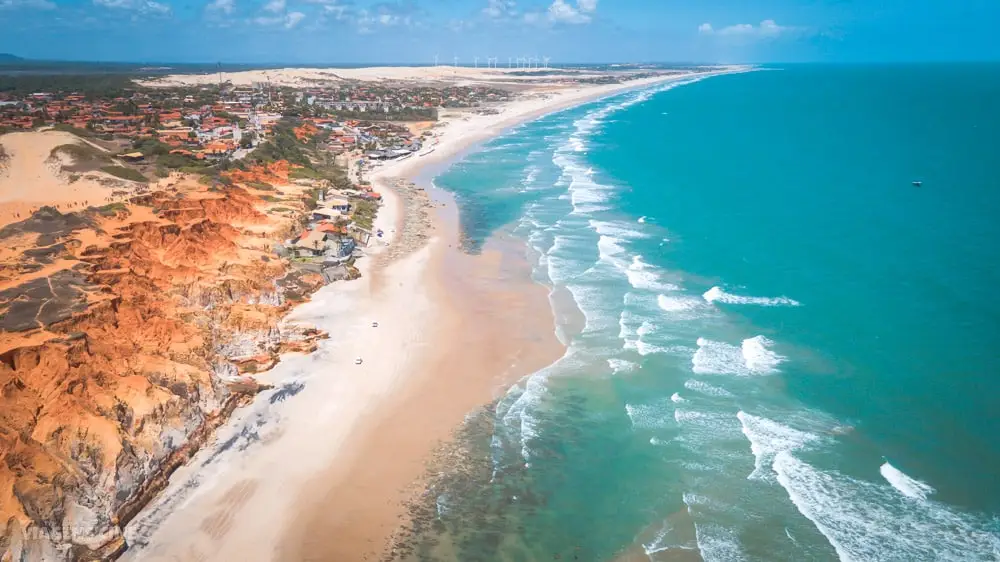 Canoa Quebrada – vista aérea