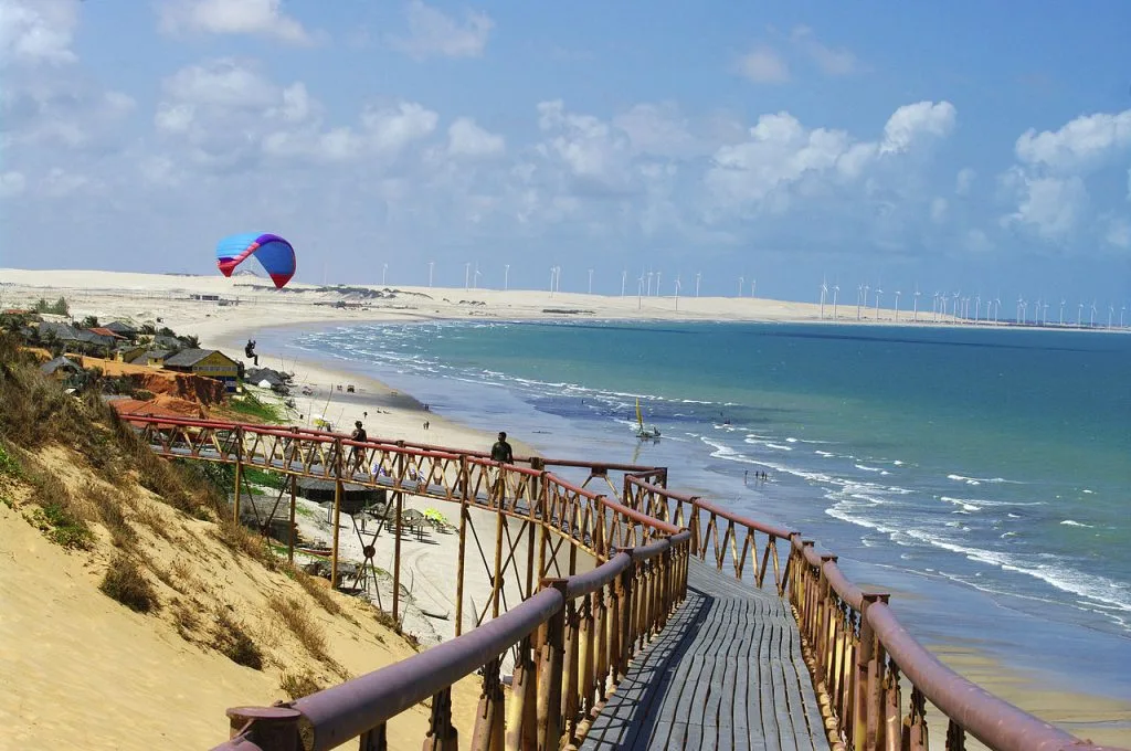 Canoa Quebrada – praia e mar